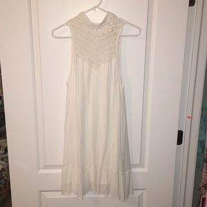 White sun dress